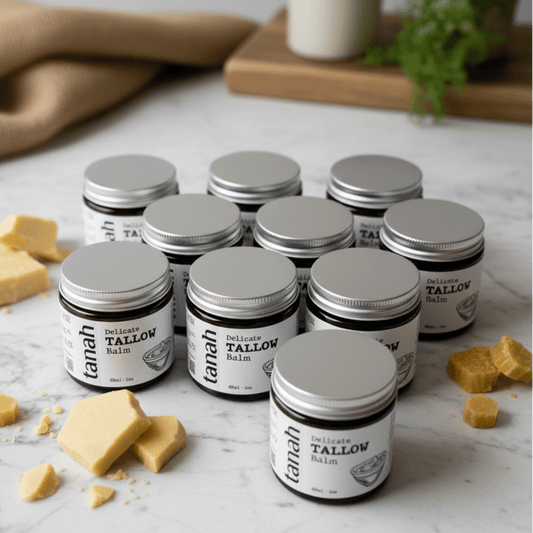 Delicate Tallow Balm - Family Pack of 10 (Save 40%) - tanah
