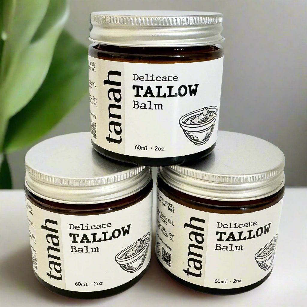 Delicate Tallow Balm - Family Pack of 10 (Save 40%) - tanah