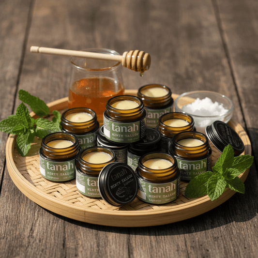 Minty Tallow Lipbalm 🍃 Family Pack of 10 (Save 40%) - tanah
