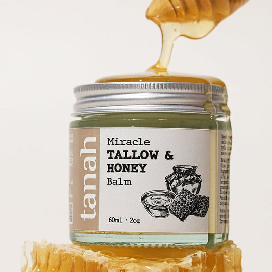Miracle Tallow & Honey Balm | 60ml (2oz) - tanah