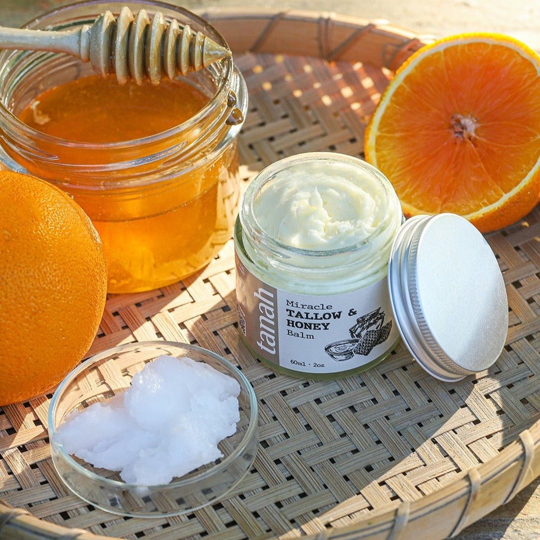 Miracle Tallow & Honey Balm | 60ml (2oz) - tanah