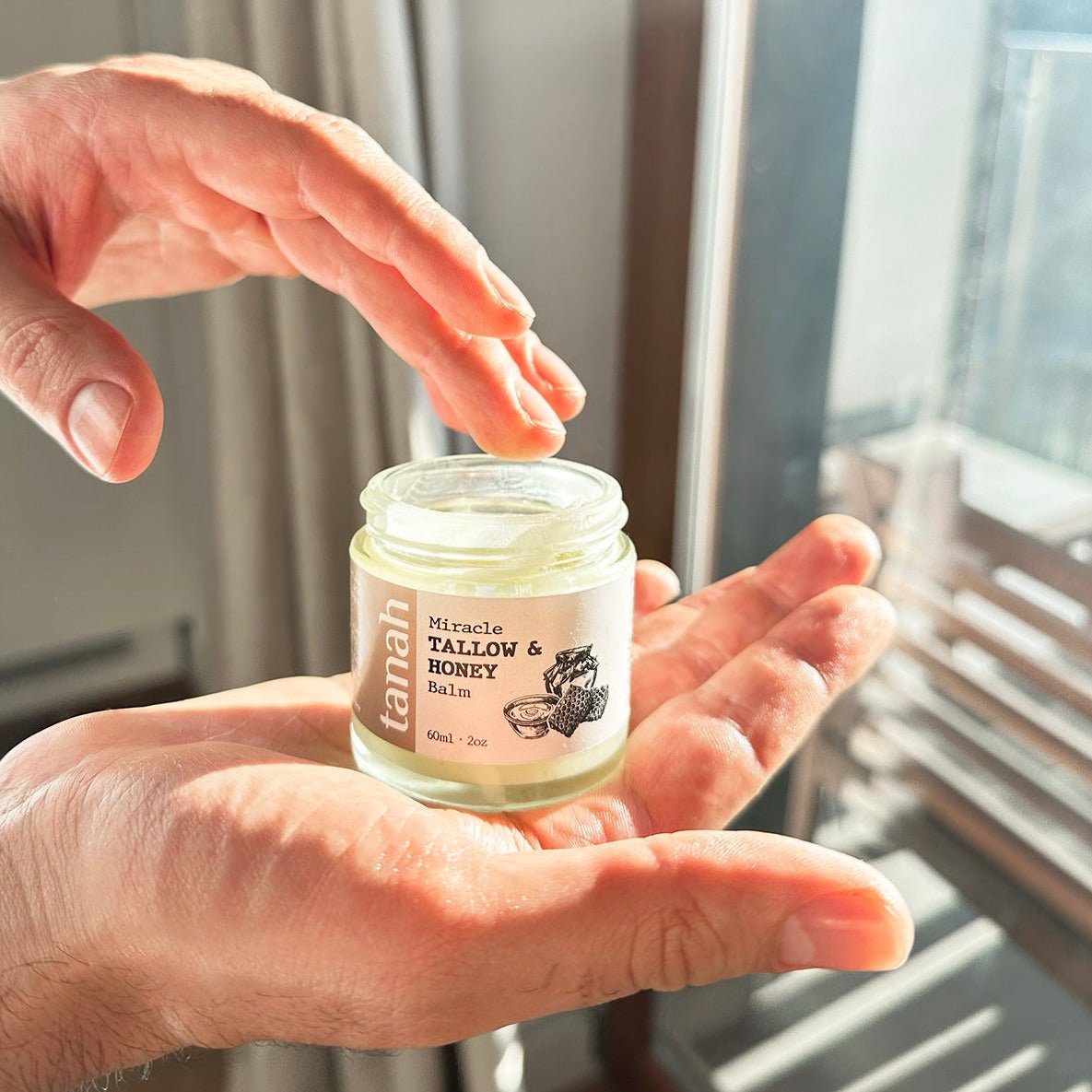 Miracle Tallow & Honey Balm | 60ml (2oz) - tanah