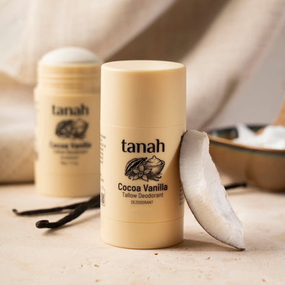 Cocoa Vanilla Tallow Deodorant | 70g - tanah