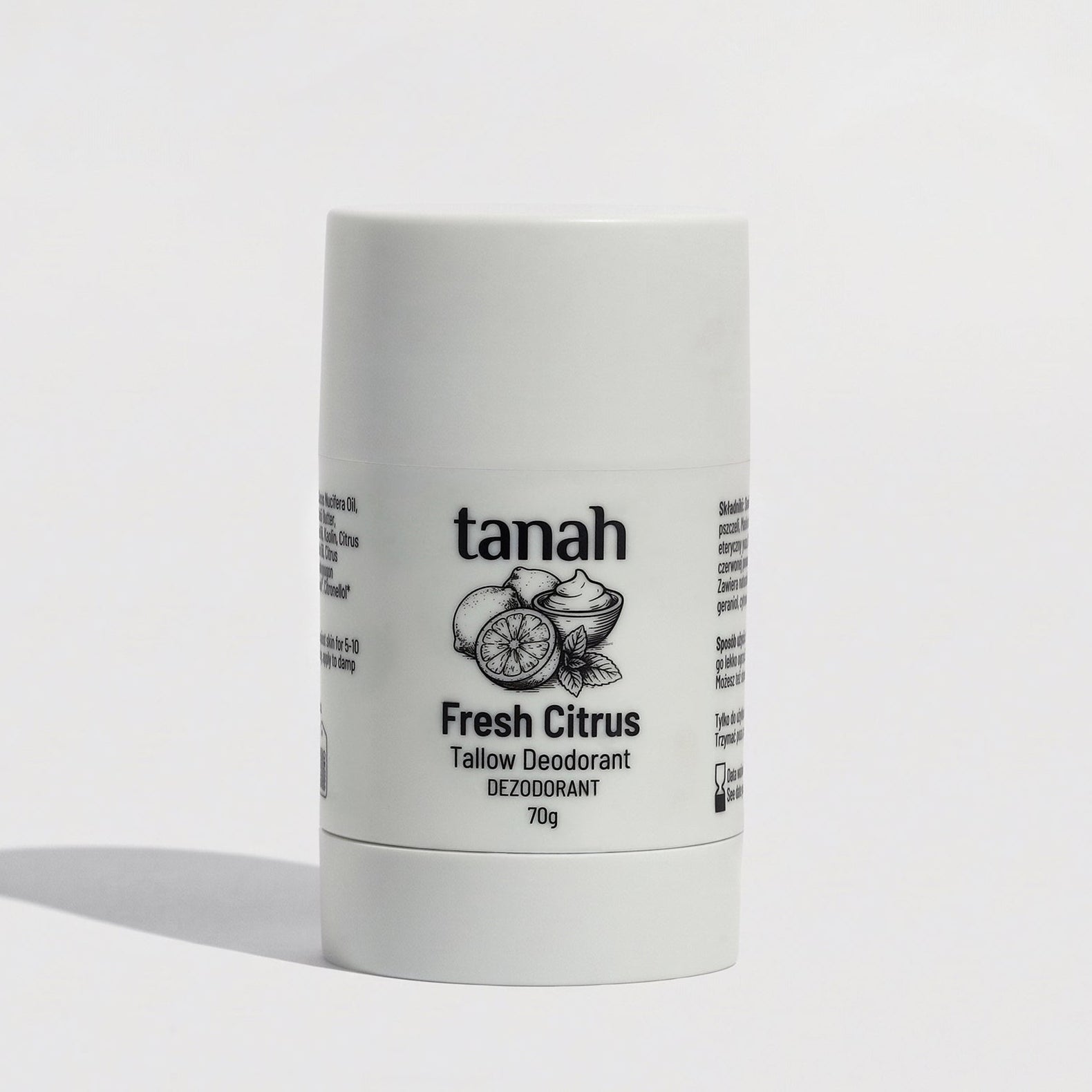 Fresh Citrus Tallow Deodorant | 70g - tanah