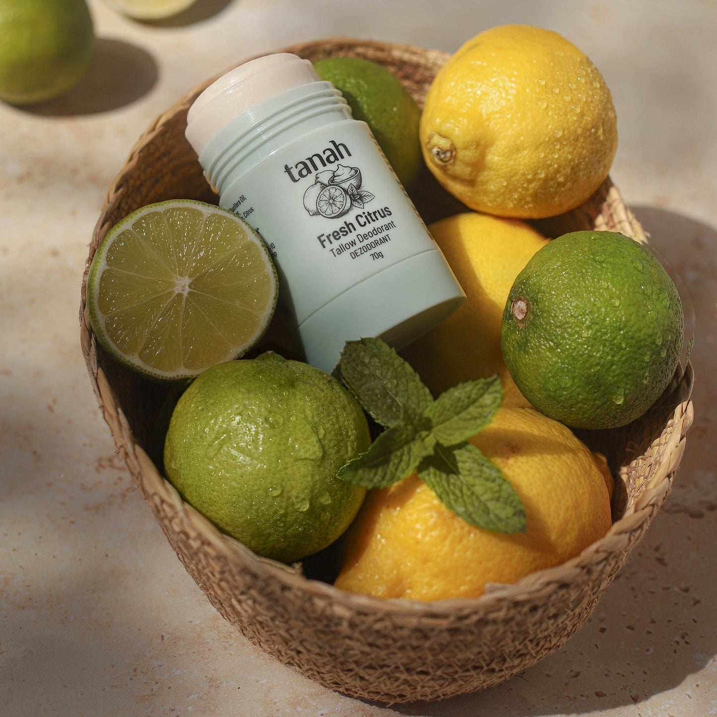 Fresh Citrus Tallow Deodorant | 70g - tanah