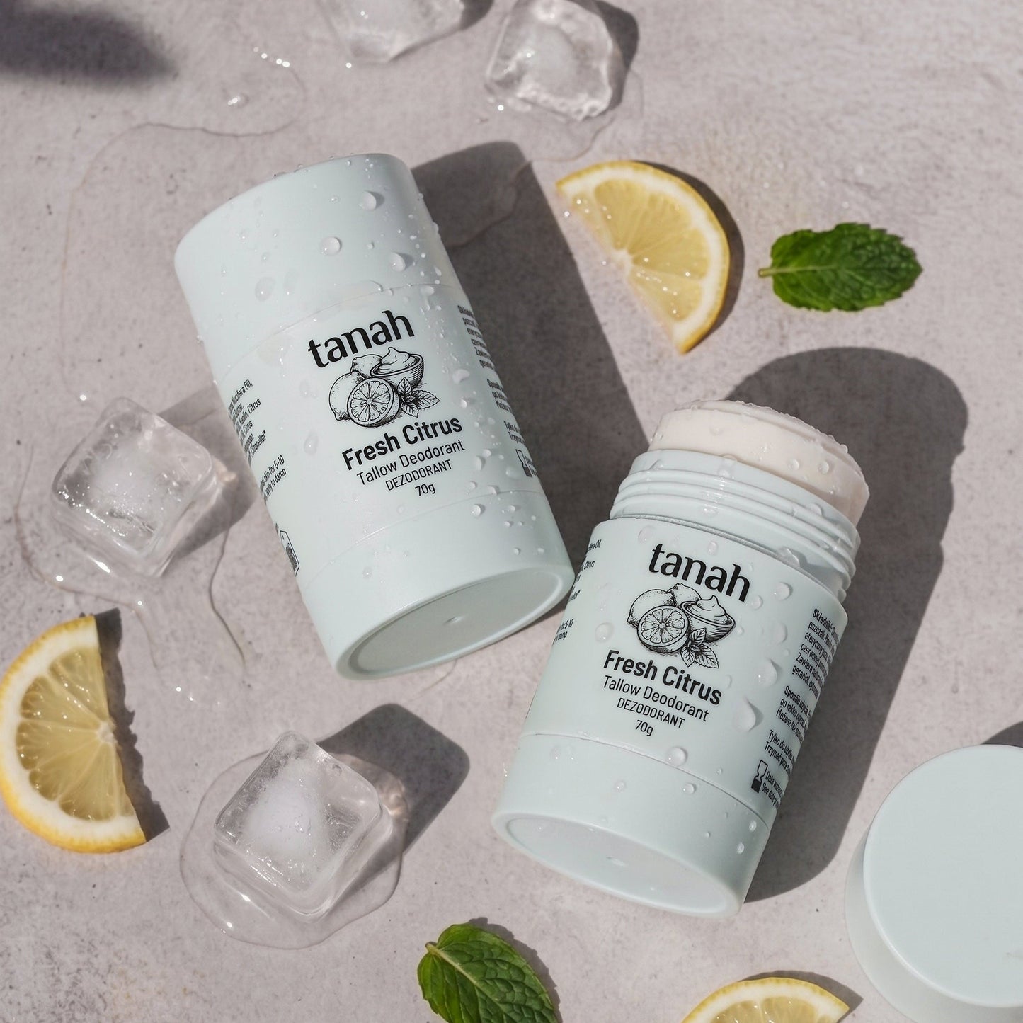 Fresh Citrus Tallow Deodorant | 70g - tanah