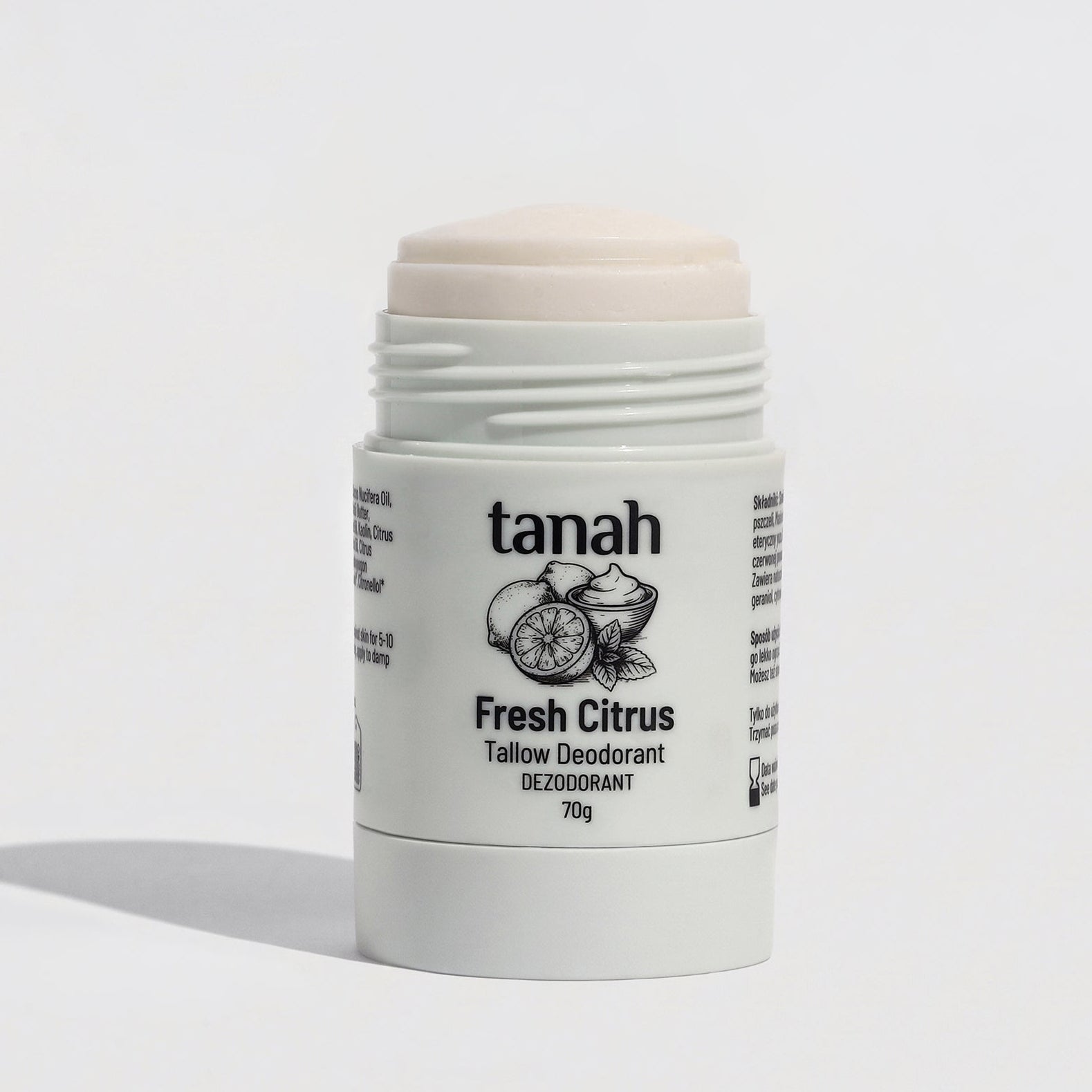 Fresh Citrus Tallow Deodorant | 70g - tanah