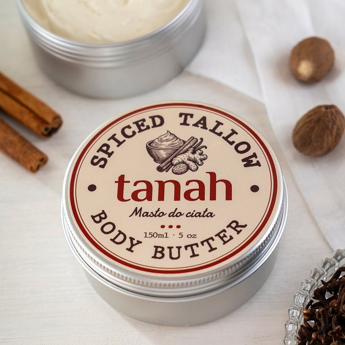 Spiced Tallow Body Butter | 150ml - tanah