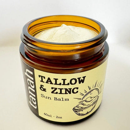 Tallow & Zinc Sun Balm 🌞 60ml (2 oz) - tanah