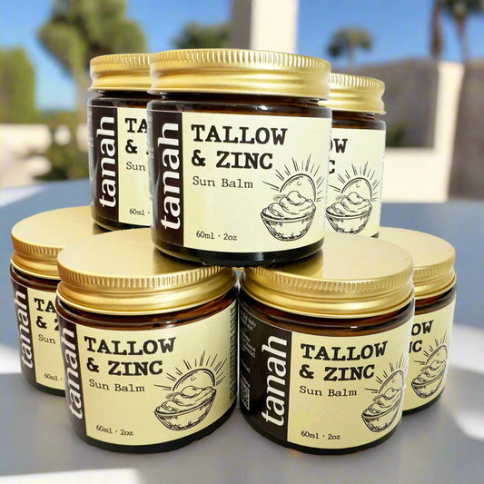 Tallow & Zinc Sun Balm 🌞 Family Pack of 10 (Save 40%) - tanah